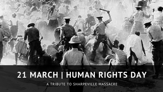 Paying Tribute To Sharpeville Massacre - Human Rights Day, 21 March 2018